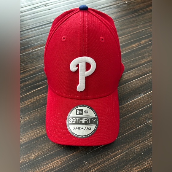 New Era Other - Phillies New Era Red Cap with White Lettering